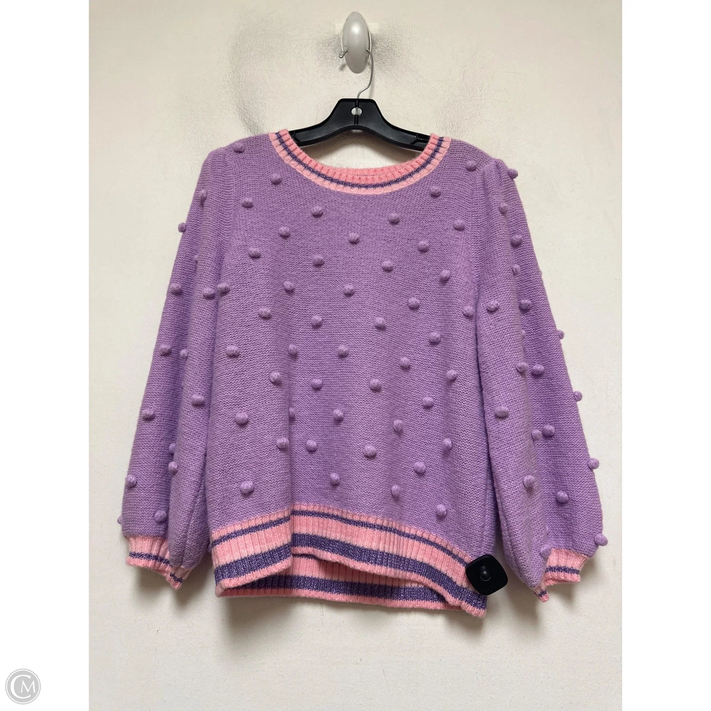 Sweater Designer By Lilly Pulitzer In Purple, Size: L