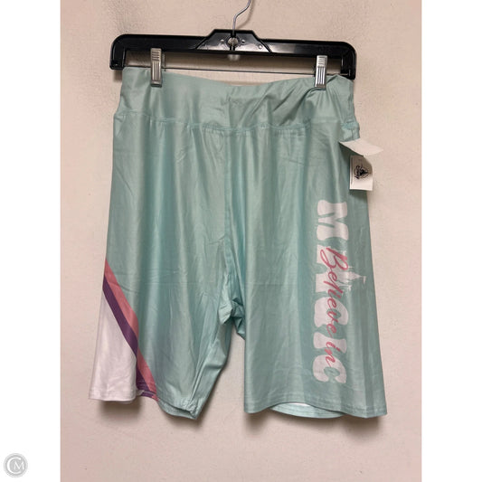 Athletic Shorts By Disney Store In Aqua, Size: L
