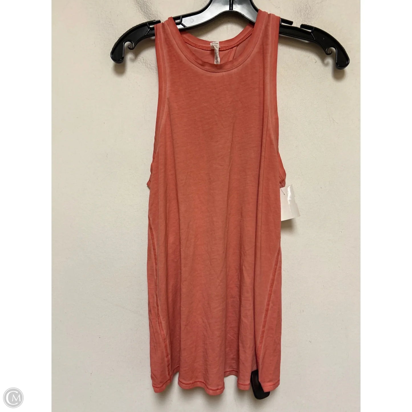 Athletic Tank Top By Lululemon In Orange, Size: 4