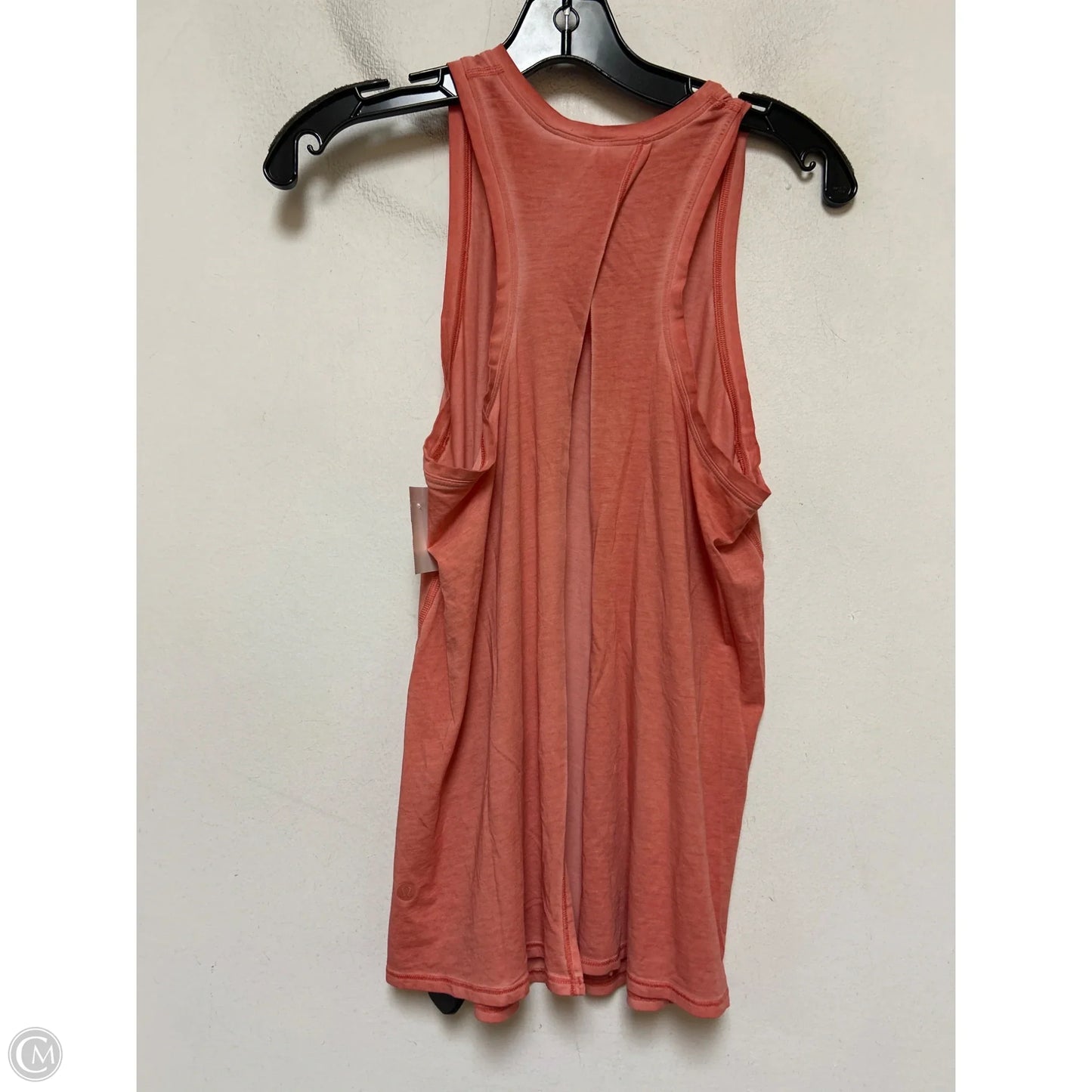 Athletic Tank Top By Lululemon In Orange, Size: 4