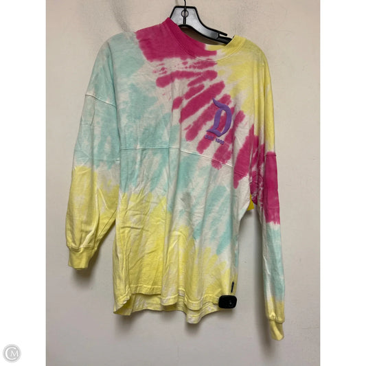 Top Long Sleeve By Disney Store In Tie Dye Print, Size: Xs