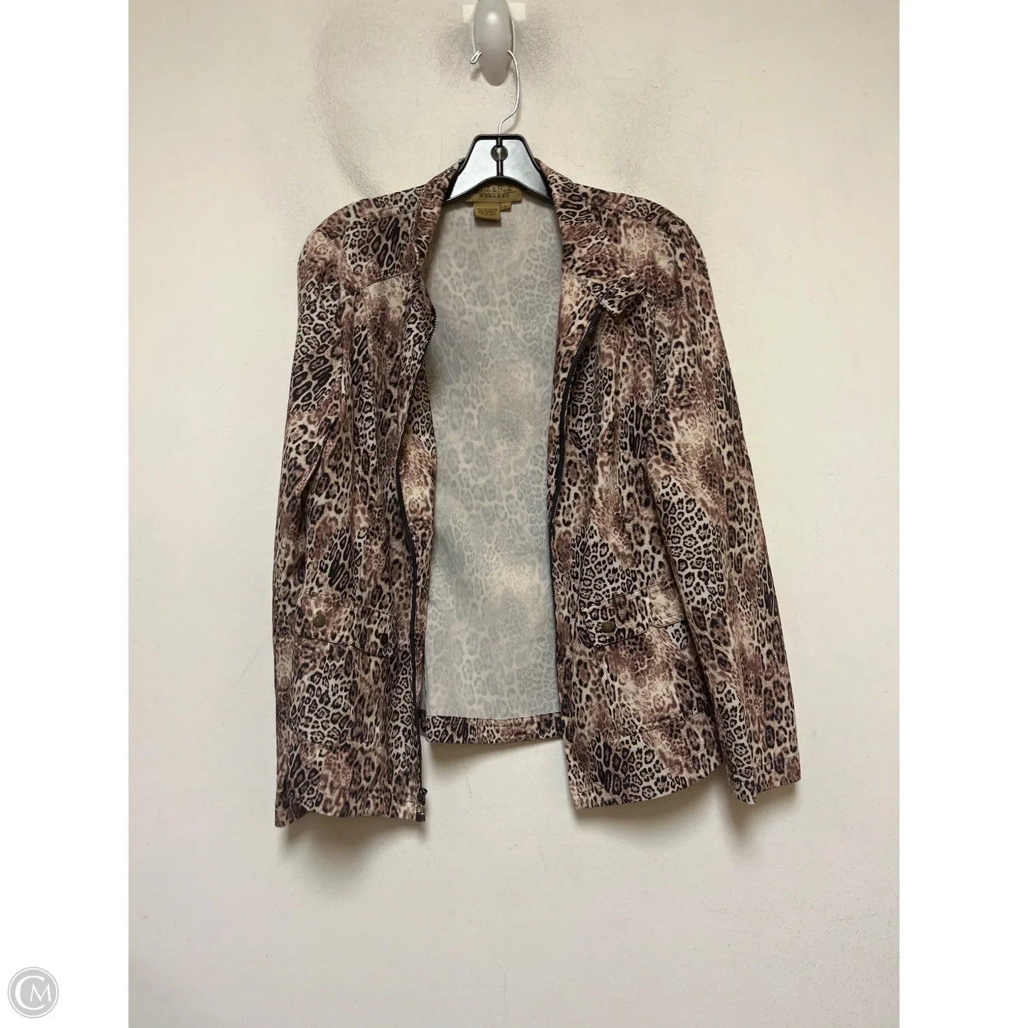 Jacket Other By Peck And Peck In Animal Print, Size: S