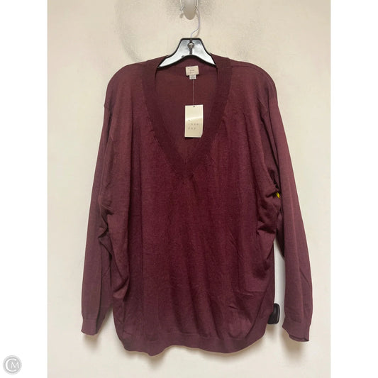 Sweater By A New Day In Purple, Size: 1x