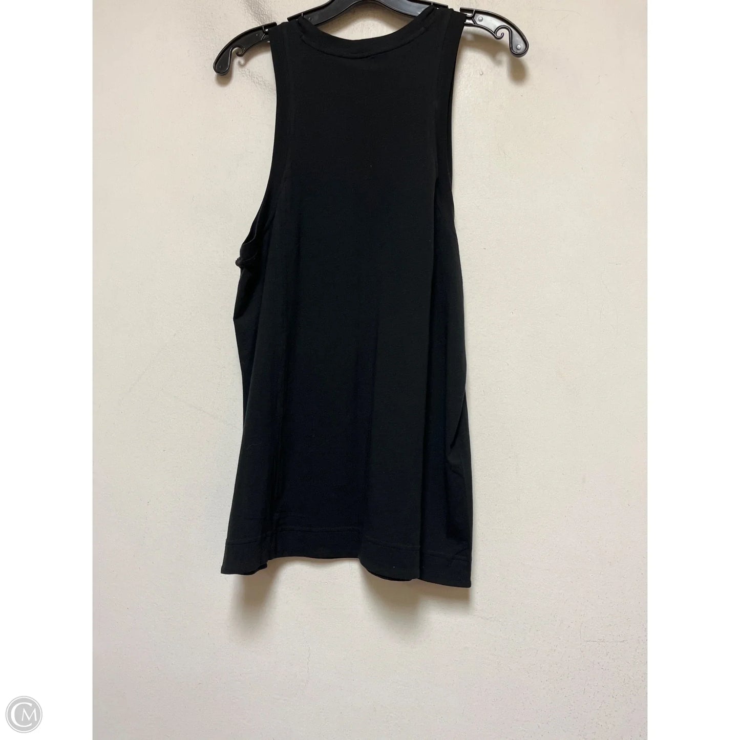 Athletic Tank Top By Lululemon In Black, Size: M