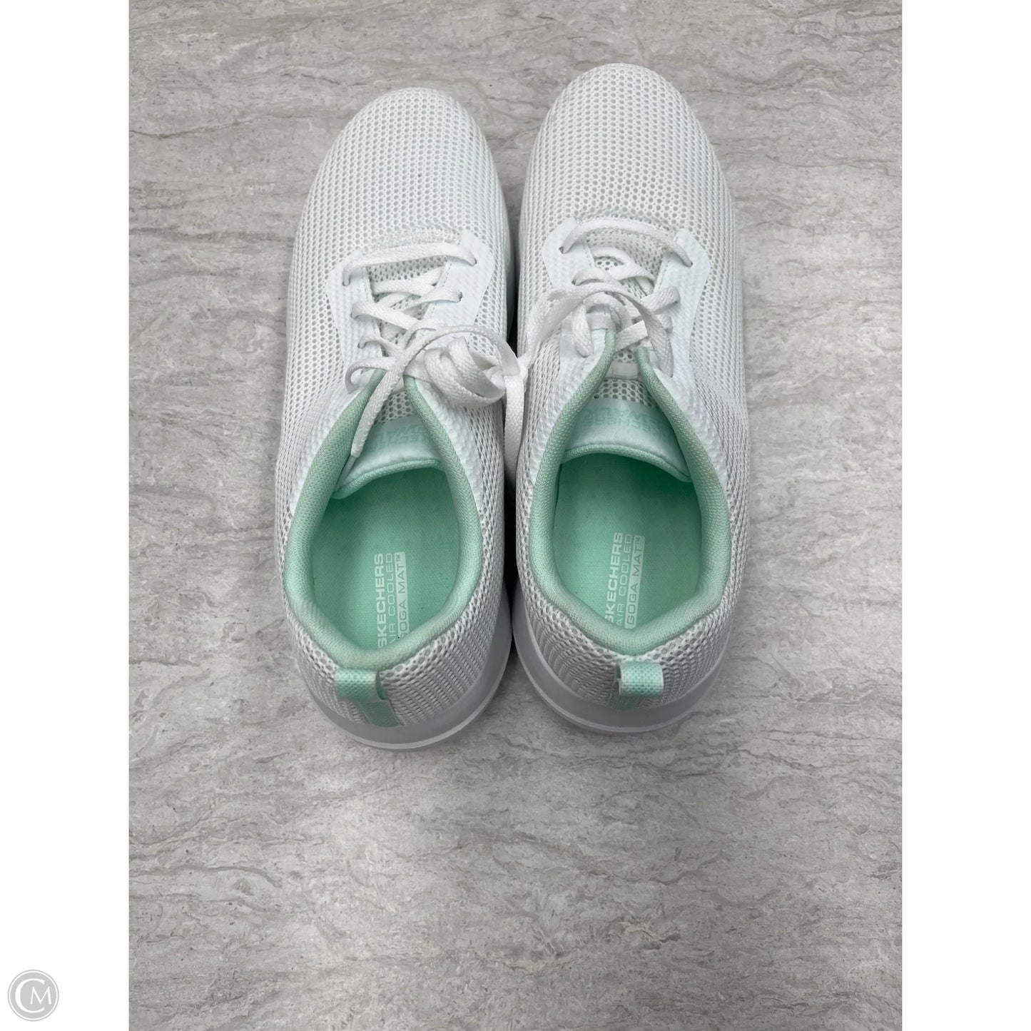 Shoes Athletic By Skechers In White, Size: 11