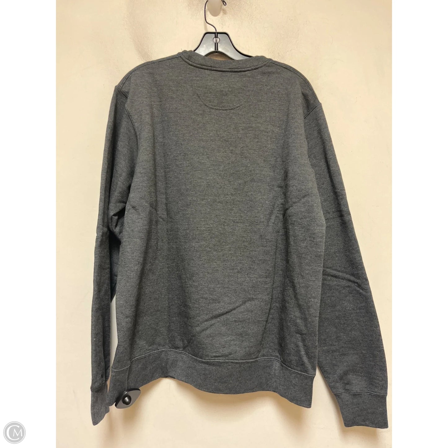 Sweatshirt Crewneck By Disney Store In Grey, Size: M