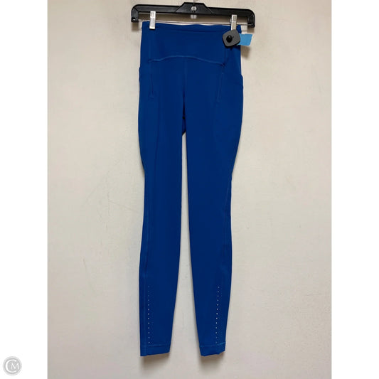 Athletic Leggings By Lululemon In Blue, Size: S