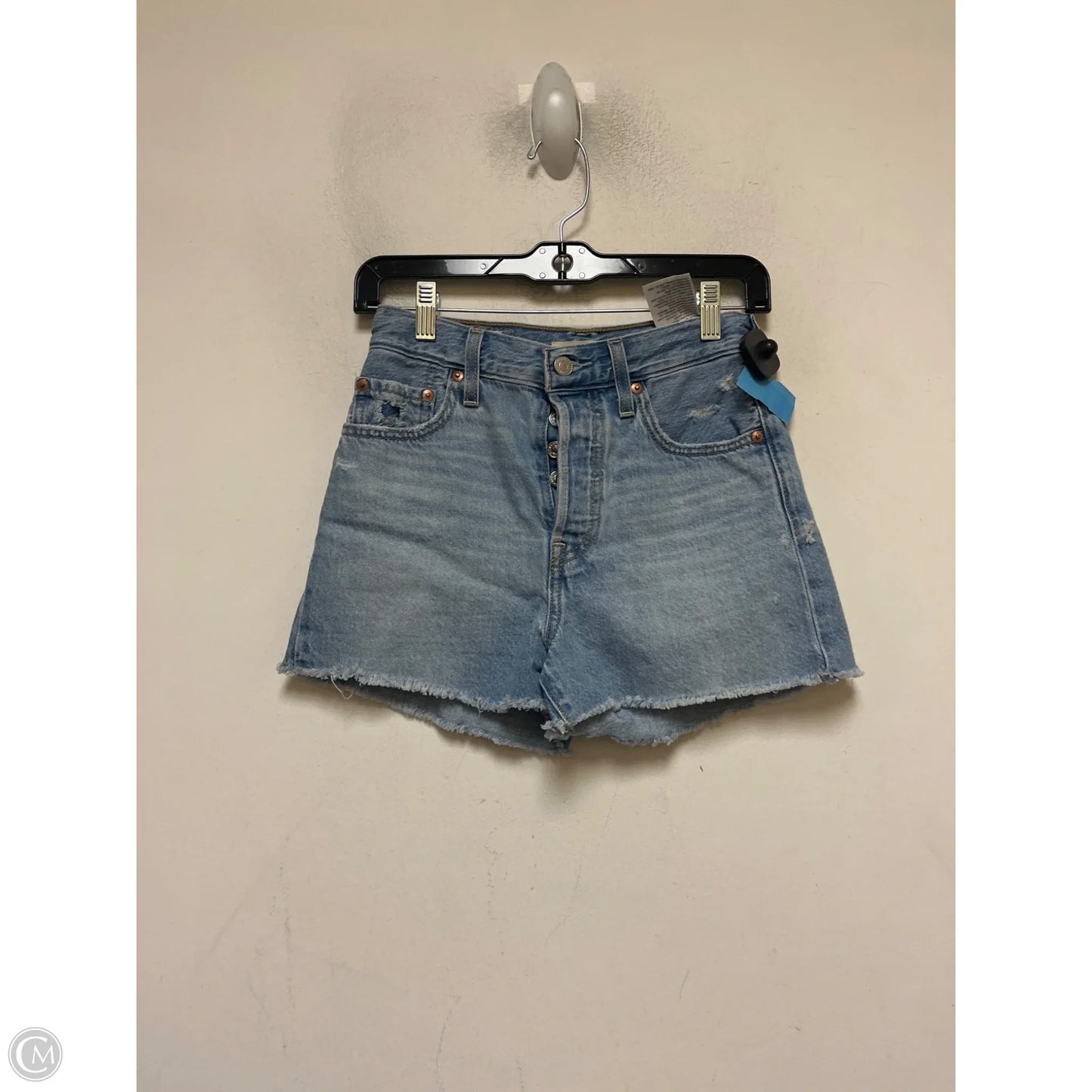Shorts By Levis In Blue Denim, Size: 2