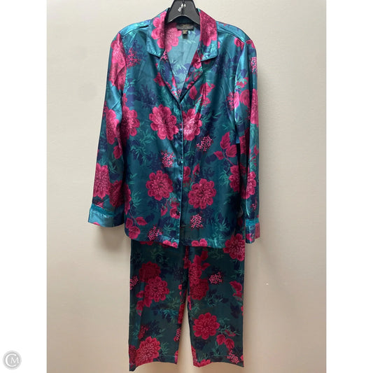 Pajamas 2pc By Thalia Sodi In Floral Print, Size: Xs