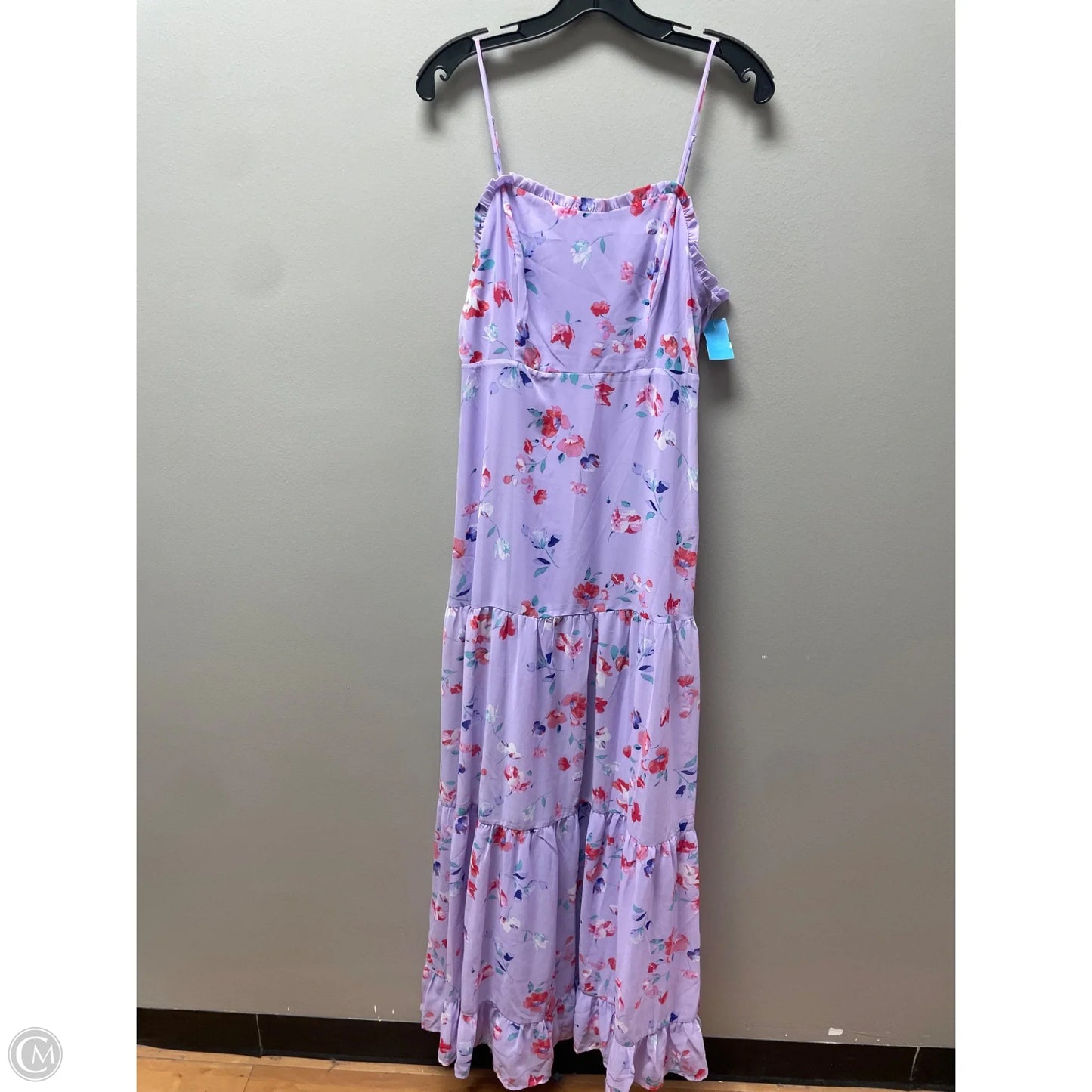 Dress Casual Maxi By Lulus In Floral Print, Size: L