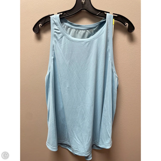Athletic Tank Top By All In Motion In Blue, Size: L