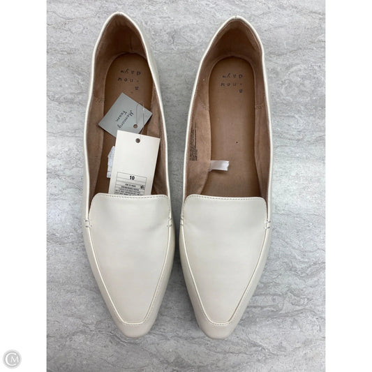 Shoes Flats By A New Day In Cream, Size: 10