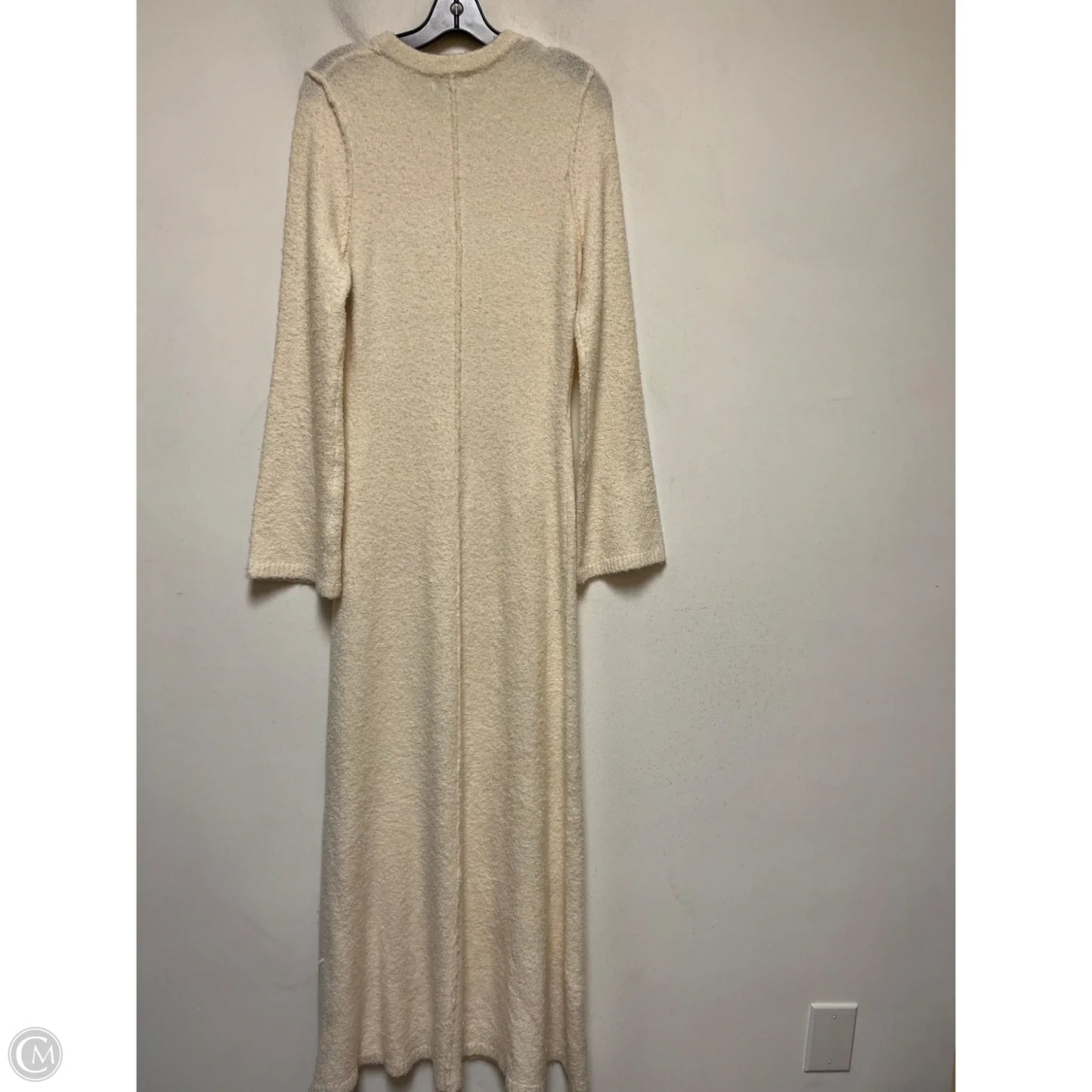 Dress Casual Maxi By Top Shop In Ivory, Size: M