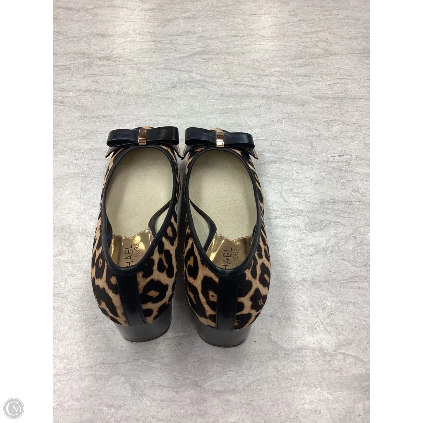 Shoes Heels Block By Michael By Michael Kors In Animal Print, Size: 7