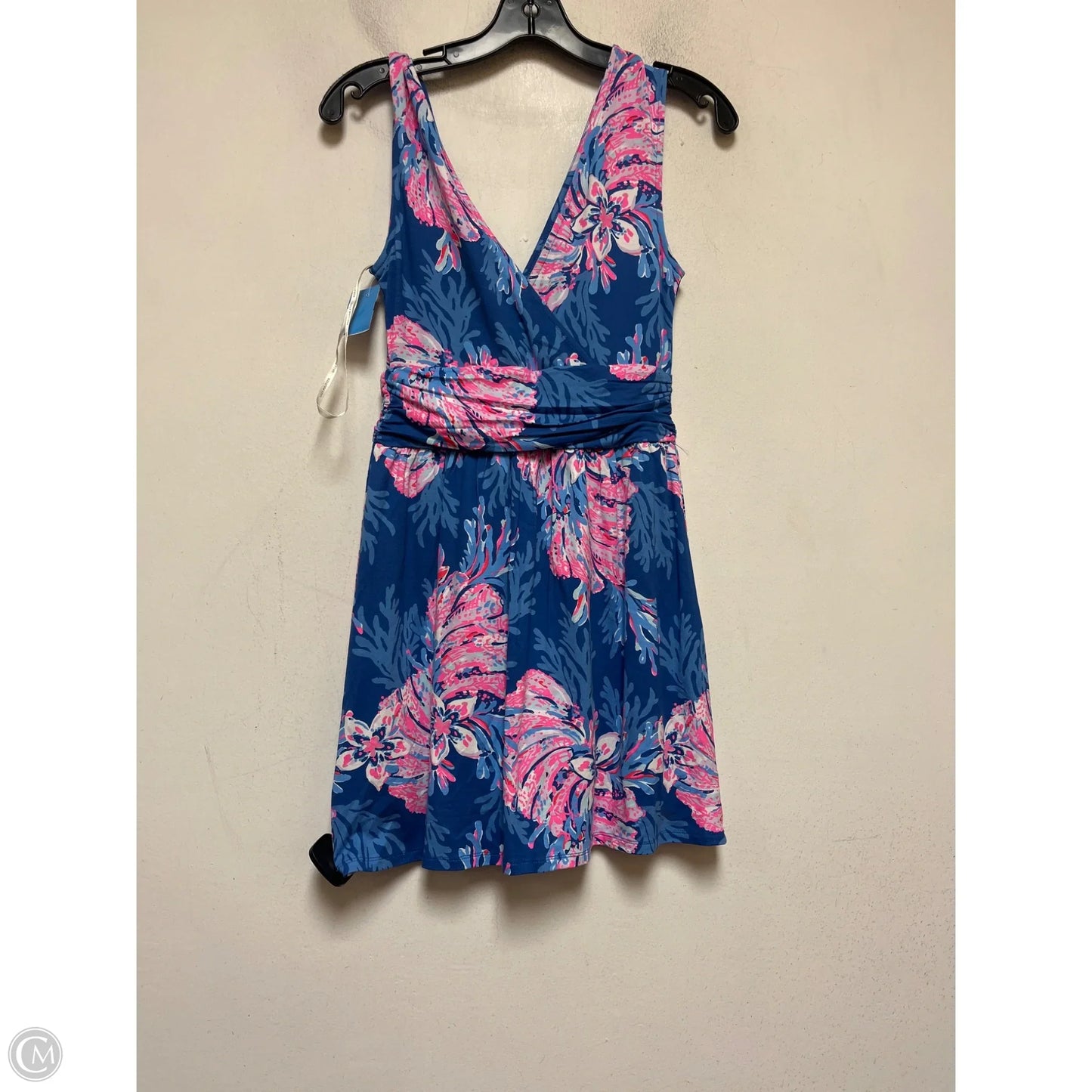 Dress Designer By Lilly Pulitzer In Blue & Pink, Size: Xs