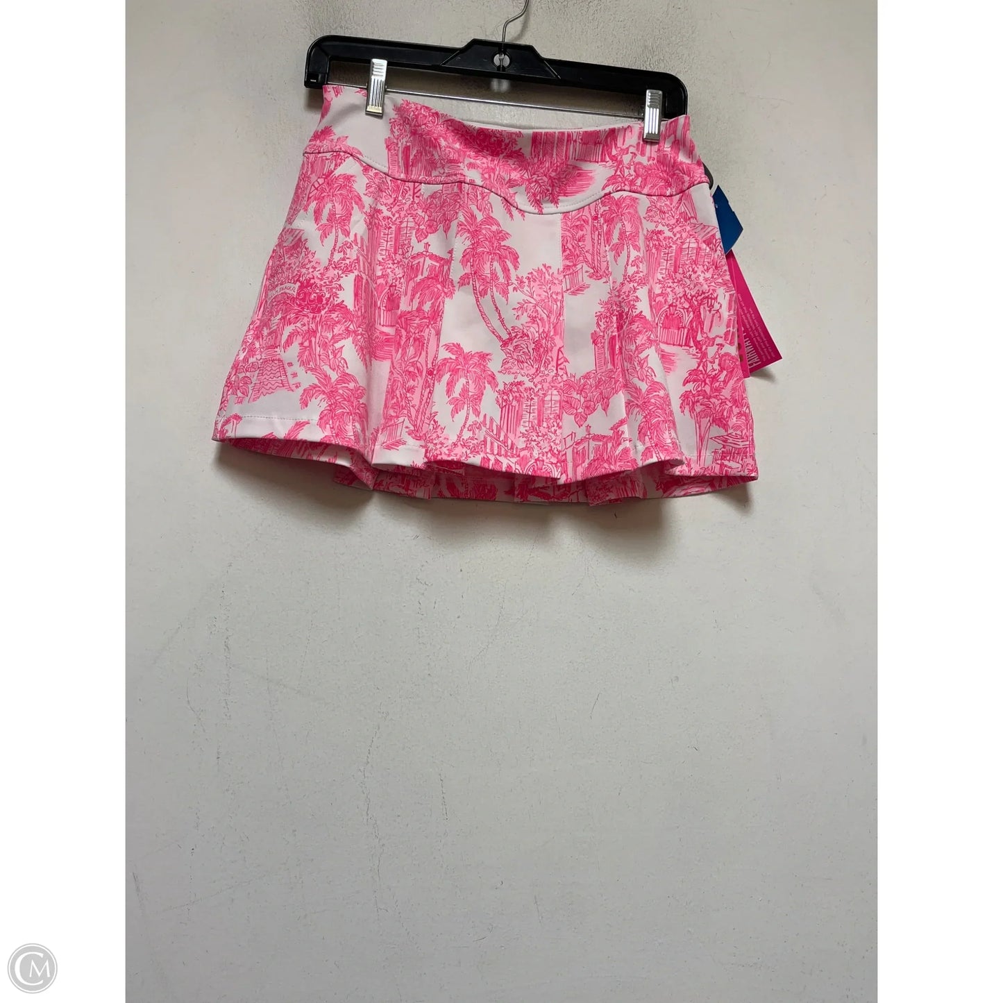 Skirt Designer By Lilly Pulitzer In Pink & White, Size: 0