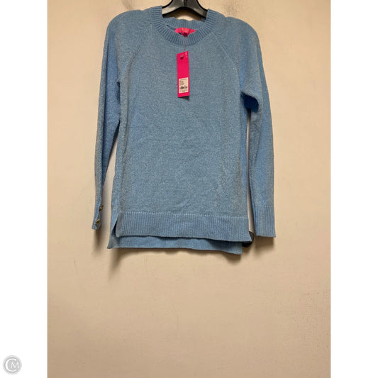 Sweater Cardigan Designer By Lilly Pulitzer In Blue, Size: Xs