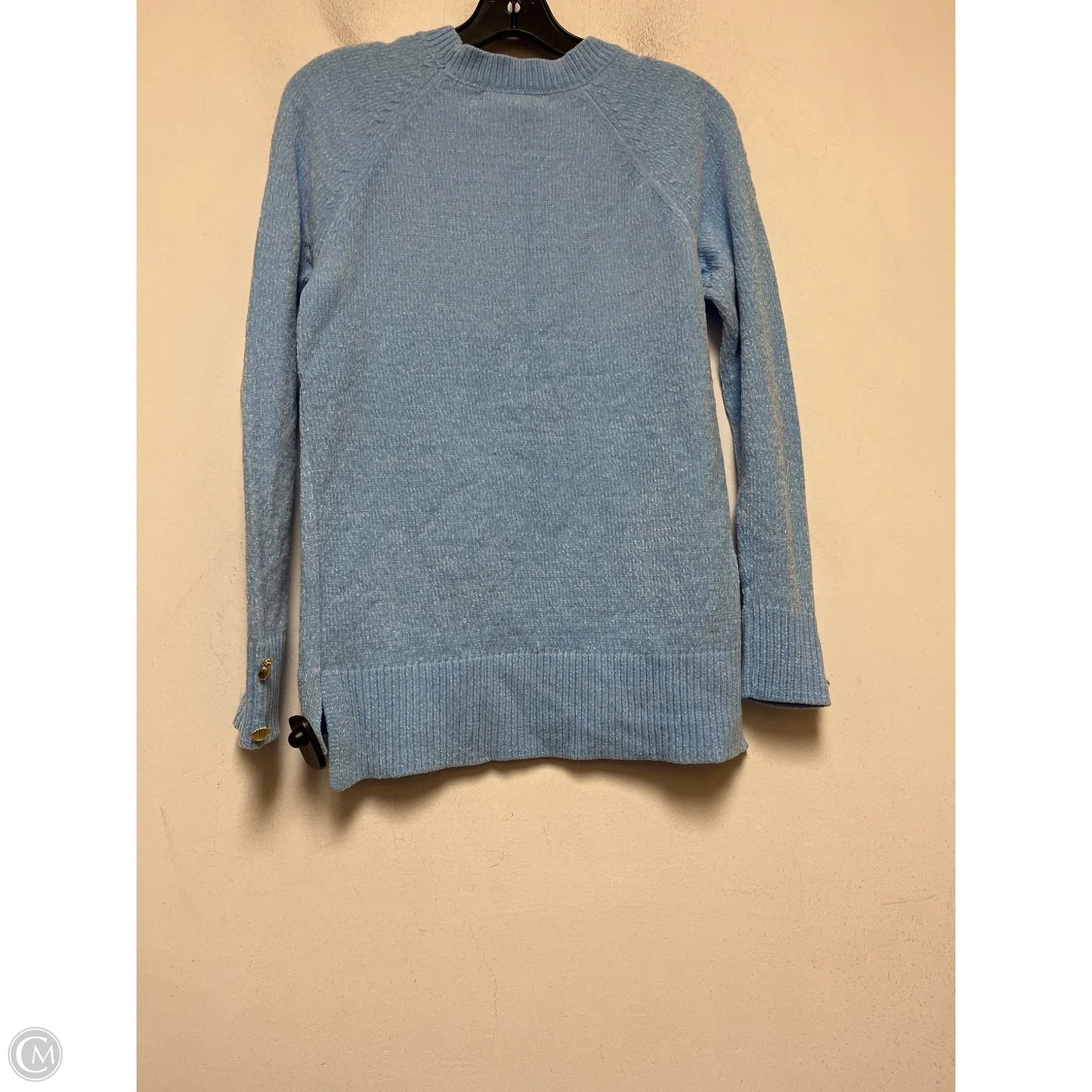 Sweater Cardigan Designer By Lilly Pulitzer In Blue, Size: Xs