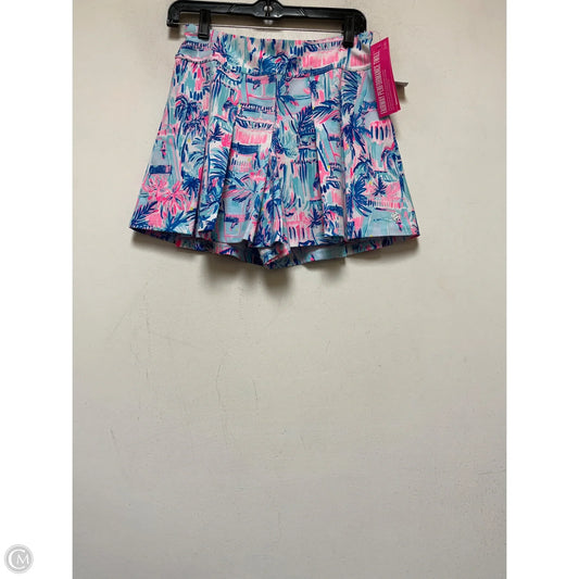 Skirt Designer By Lilly Pulitzer In Blue & Pink, Size: 0