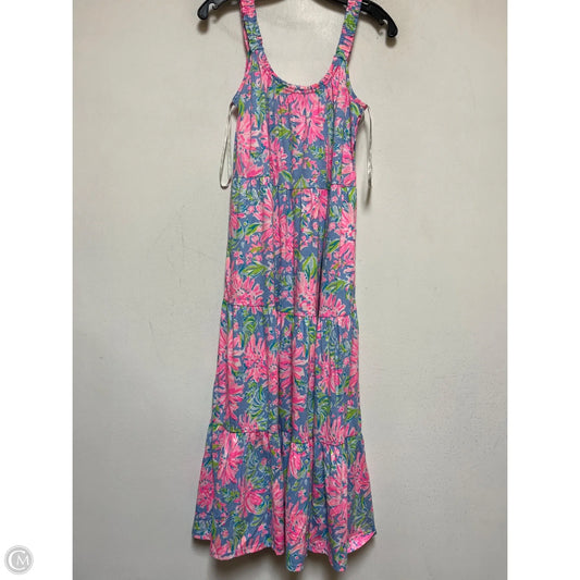 Dress Designer By Lilly Pulitzer In Floral Print, Size: Xxs