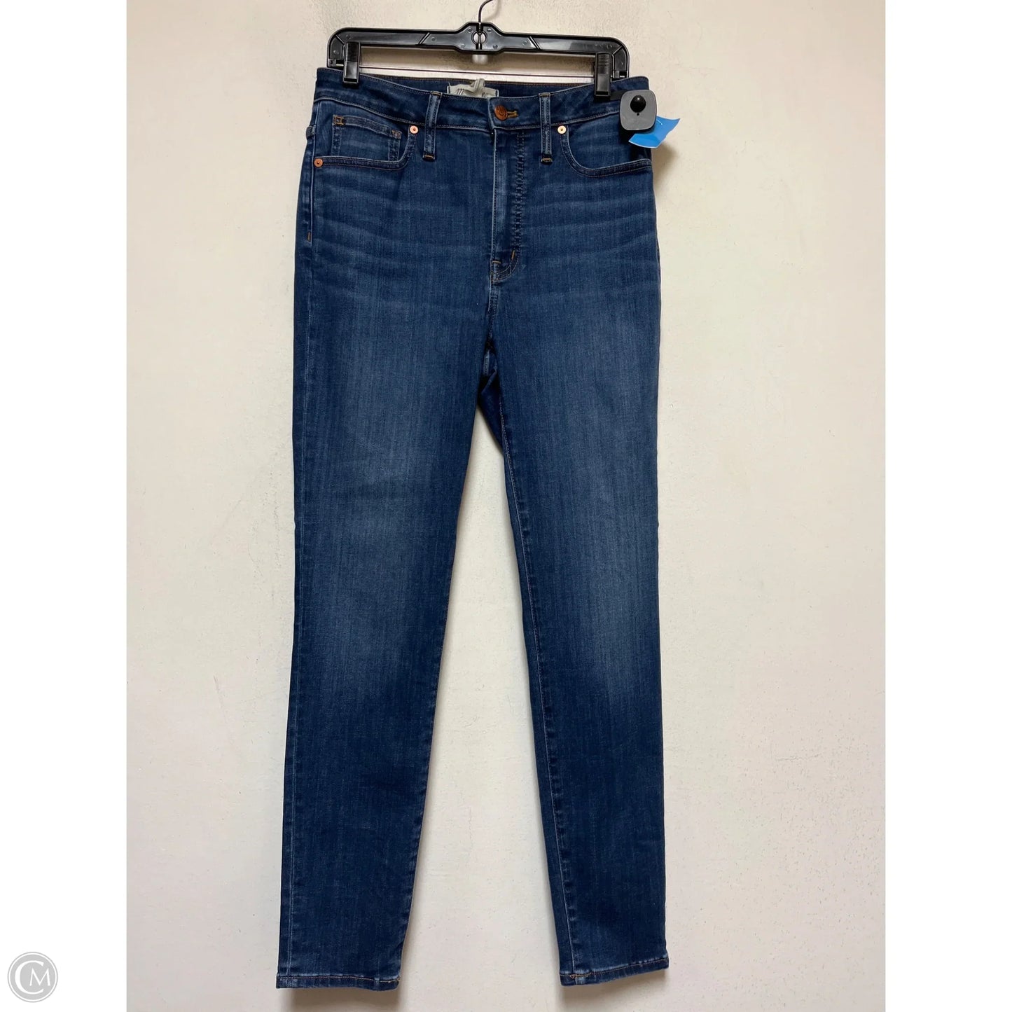 Jeans Skinny By Madewell In Blue Denim, Size: 6