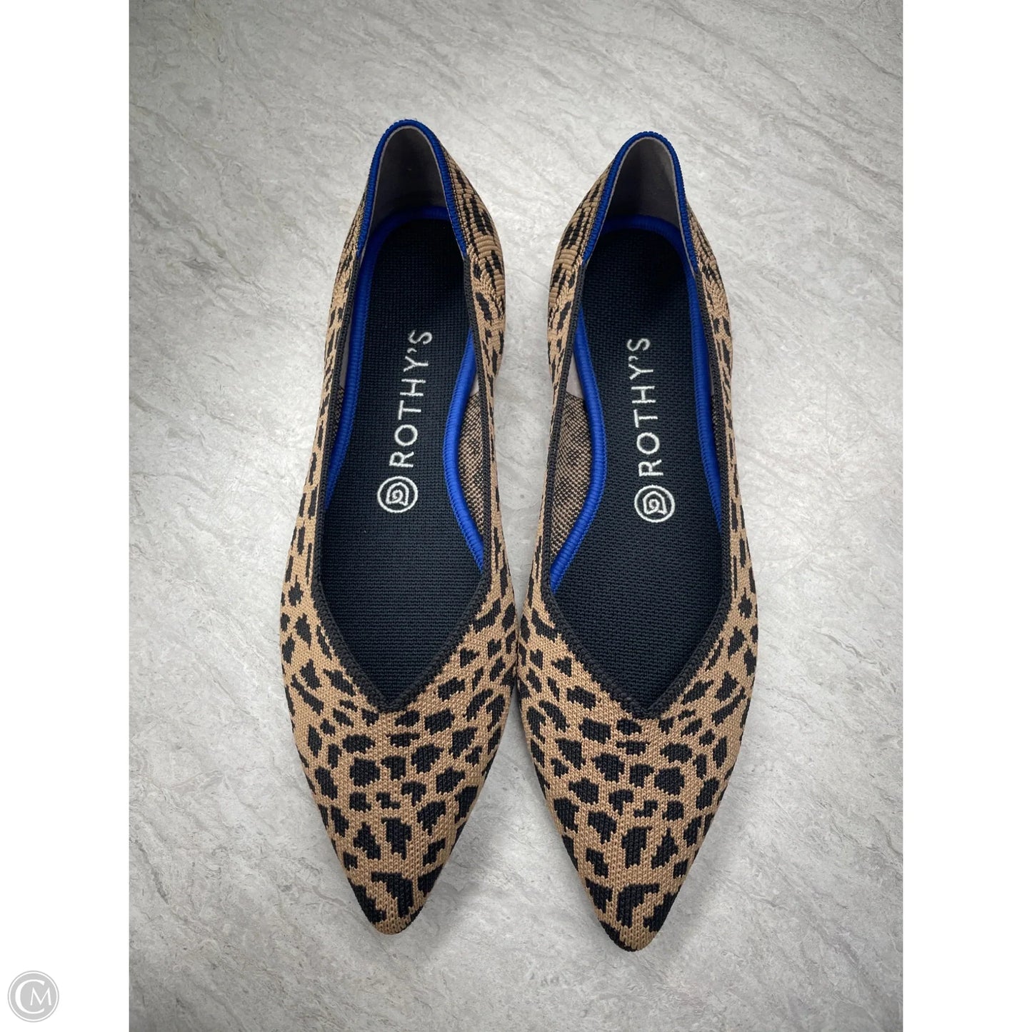 Shoes Flats By Rothys In Animal Print, Size: 9.5