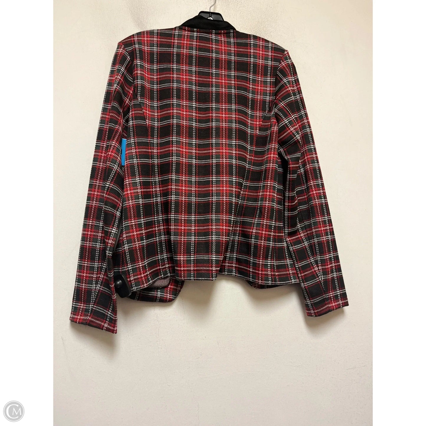 Blazer By Tommy Hilfiger In Plaid Pattern, Size: M