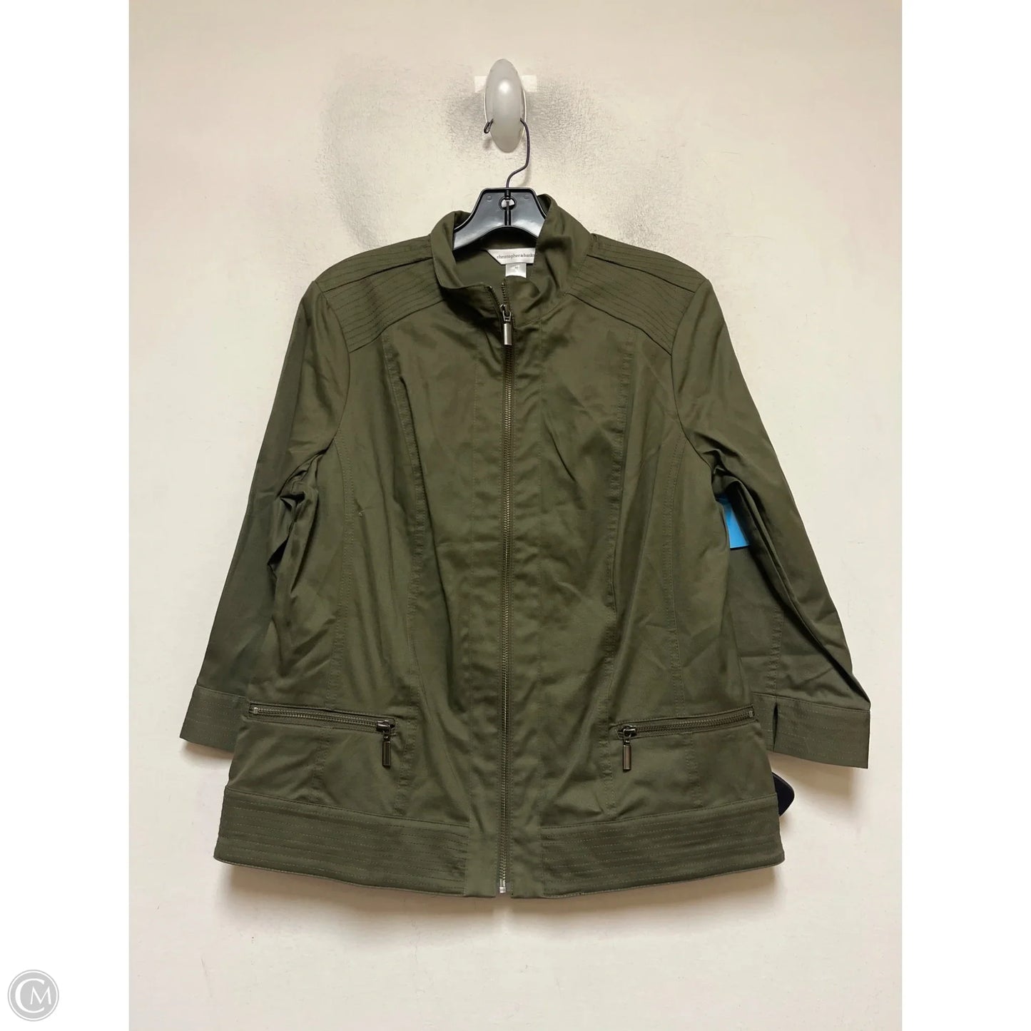 Jacket Other By Christopher And Banks In Green, Size: M