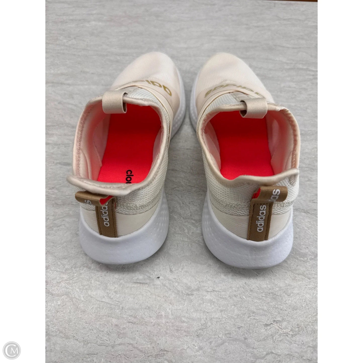 Shoes Sneakers By Adidas In Ivory, Size: 9