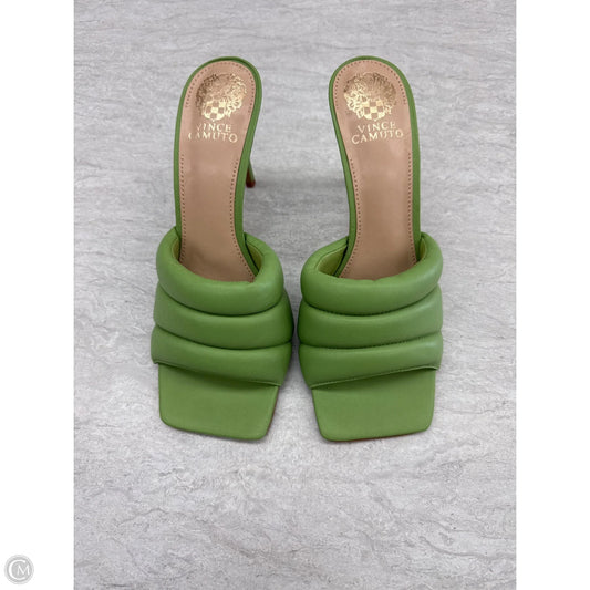 Shoes Heels Stiletto By Vince Camuto In Green, Size: 9.5