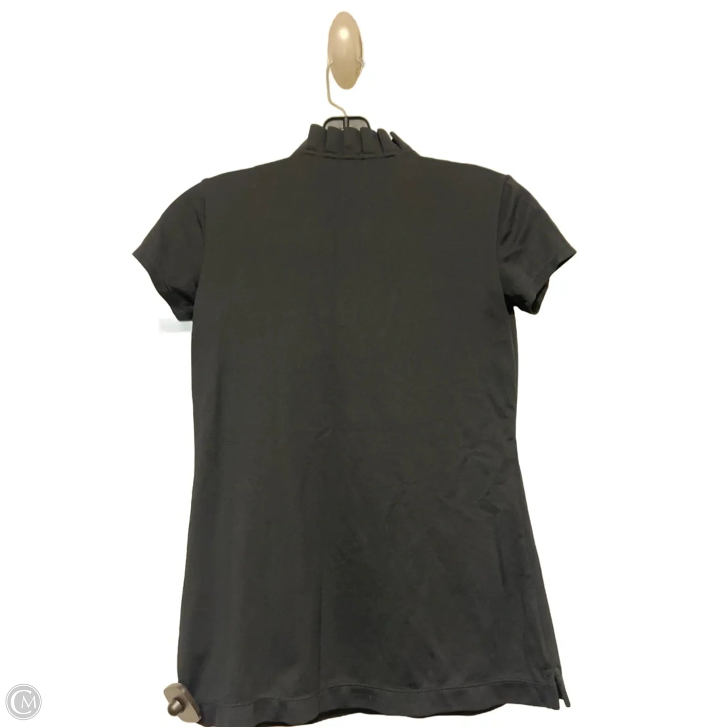 Top Short Sleeve Designer By Lilly Pulitzer In Black, Size: Xxs