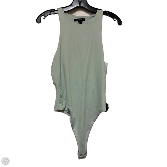 Bodysuit By Forever 21 In Green, Size: L