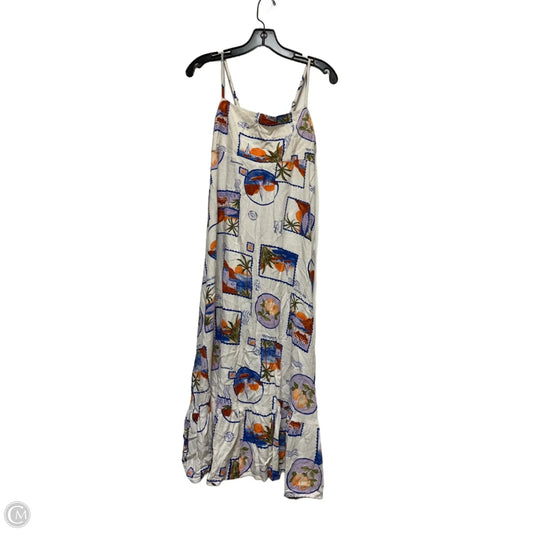 Dress Casual Midi By Clothes Mentor In Multi-colored, Size: M