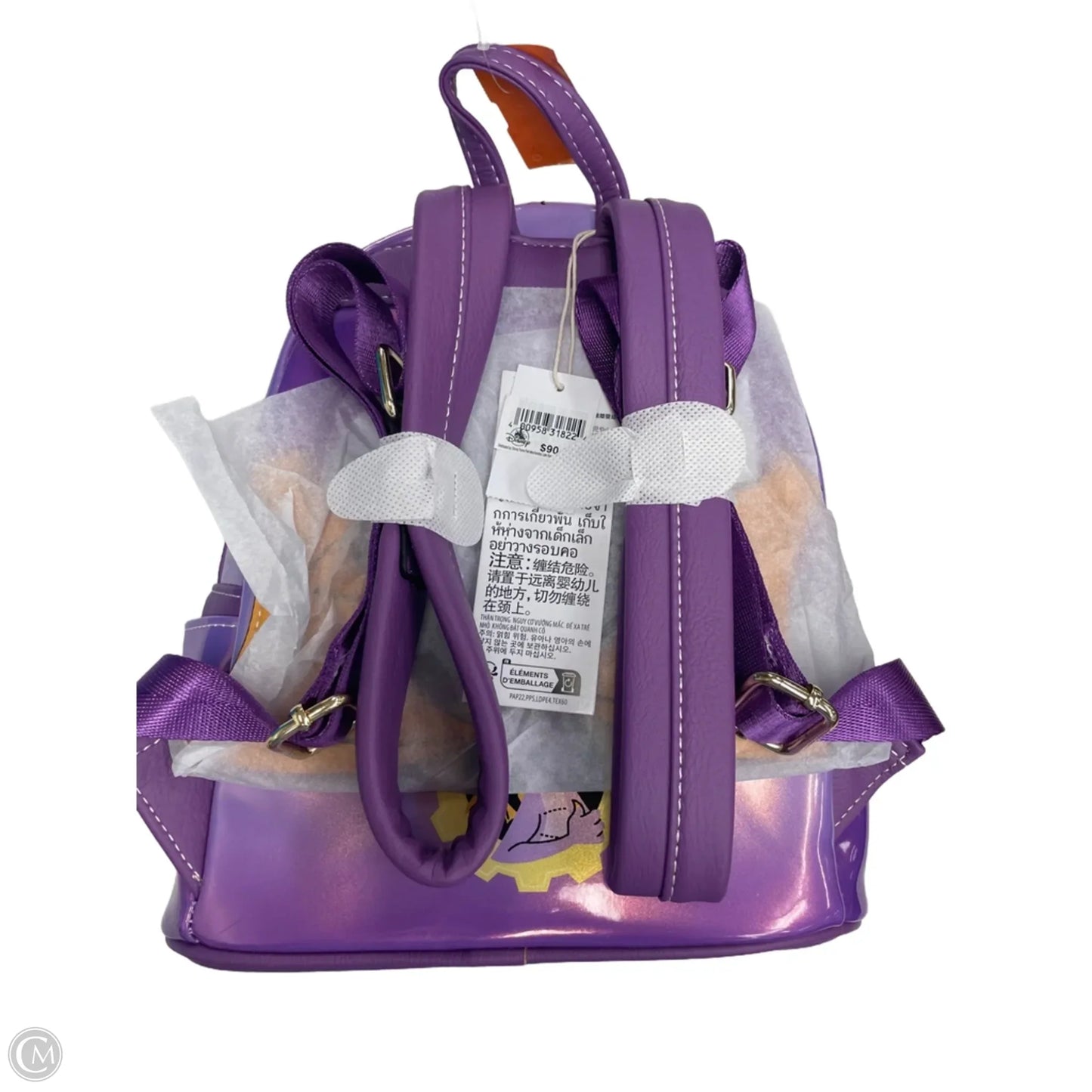 Backpack By Loungefly, Size: Medium