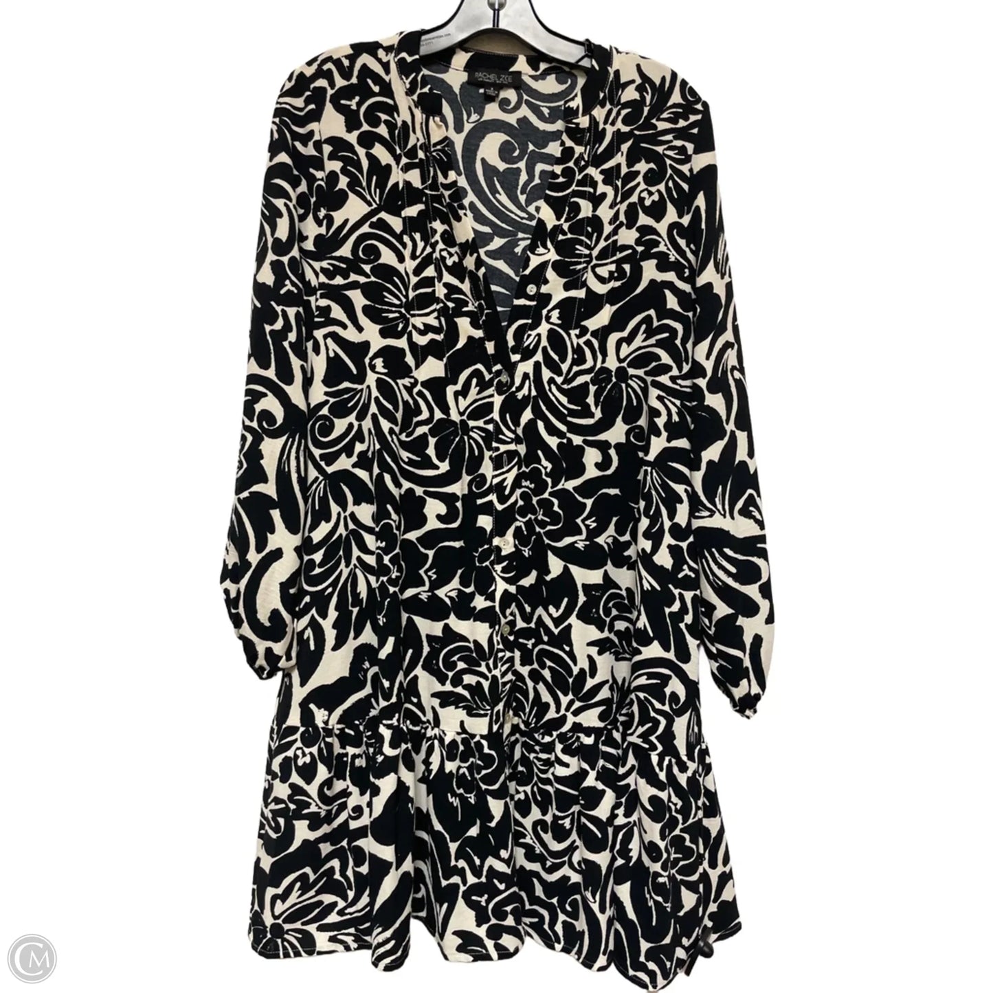 Dress Casual Short By Rachel Zoe In Black & White, Size: S