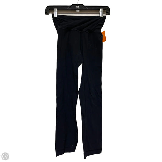 Athletic Capris By Lululemon In Black, Size: Xs