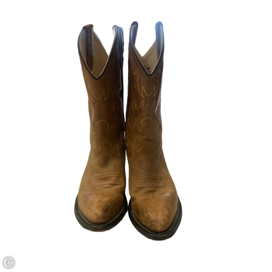Boots Western By Old West In Brown, Size: 6