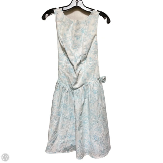 Dress Casual Short By Wild Fable In Blue & White, Size: L