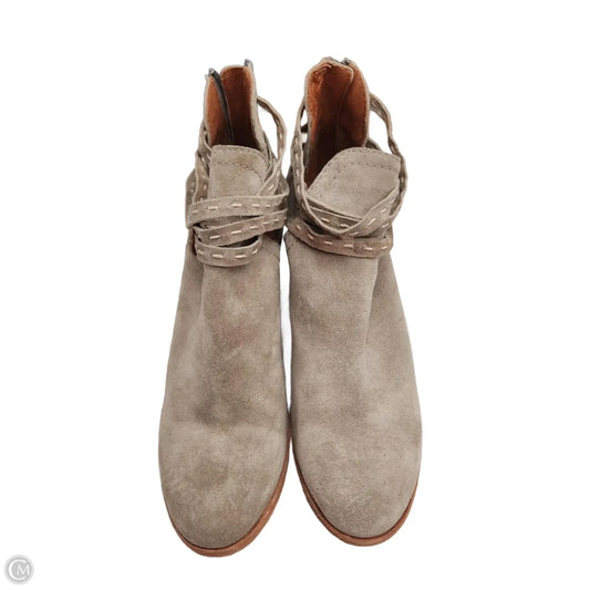 Boots Designer By Frye In Taupe, Size: 7.5