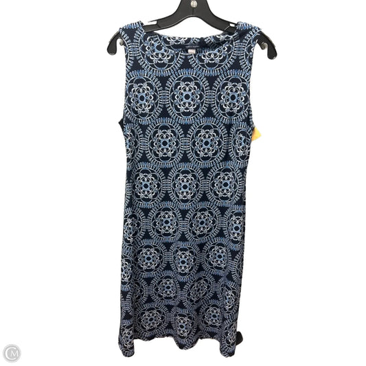 Dress Casual Short By Tommy Hilfiger In Blue & White, Size: M