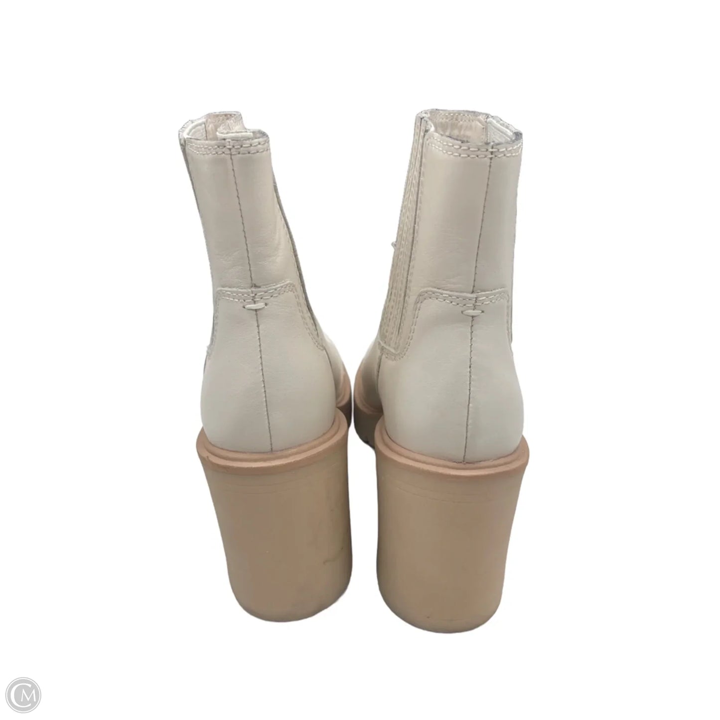 Boots Ankle Heels By Dolce Vita In Cream, Size: 10