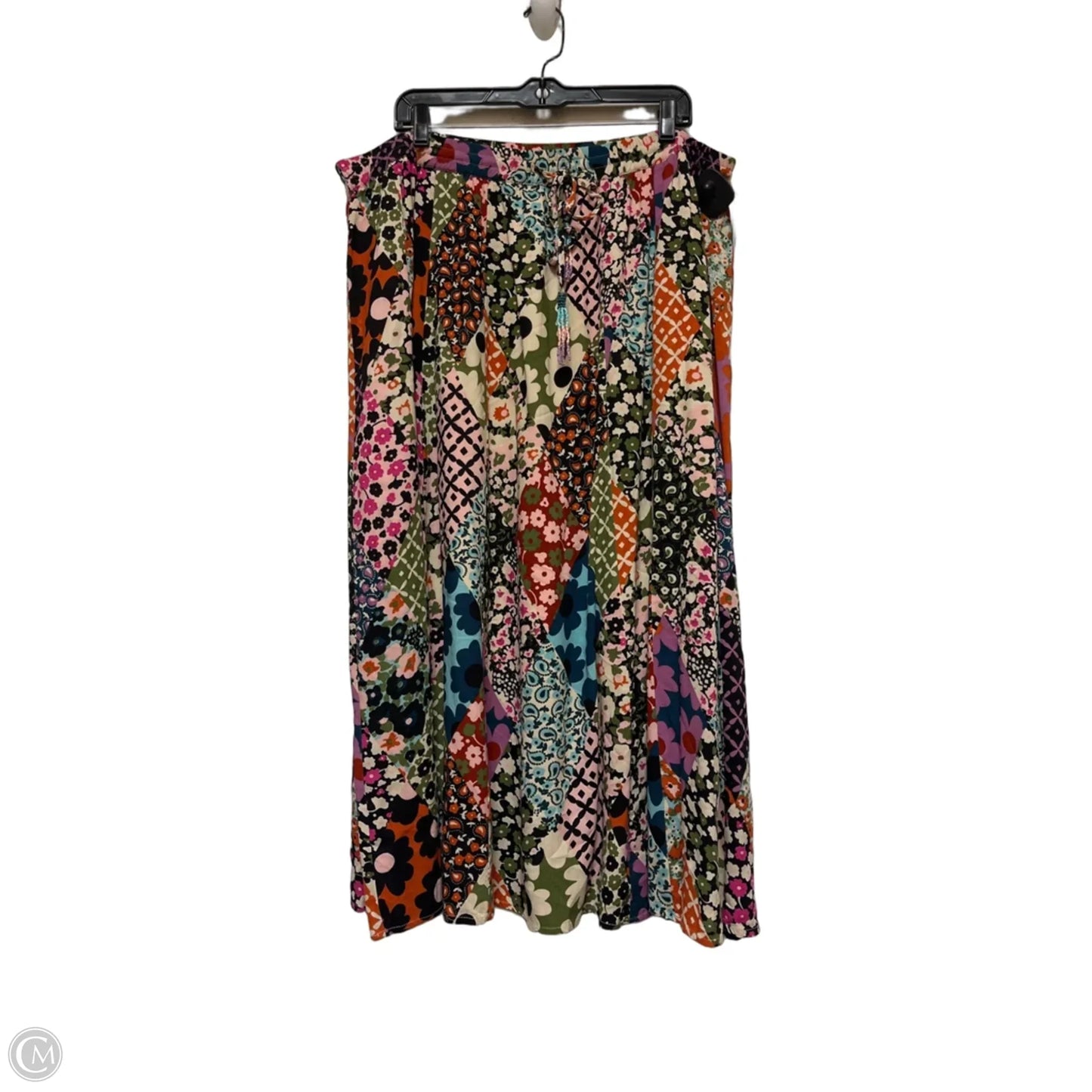 Skirt Midi By Intro In Floral Print, Size: 20