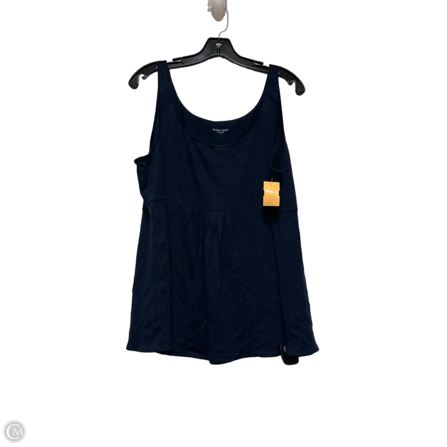 Top Sleeveless Basic By Eileen Fisher In Navy, Size: Xl