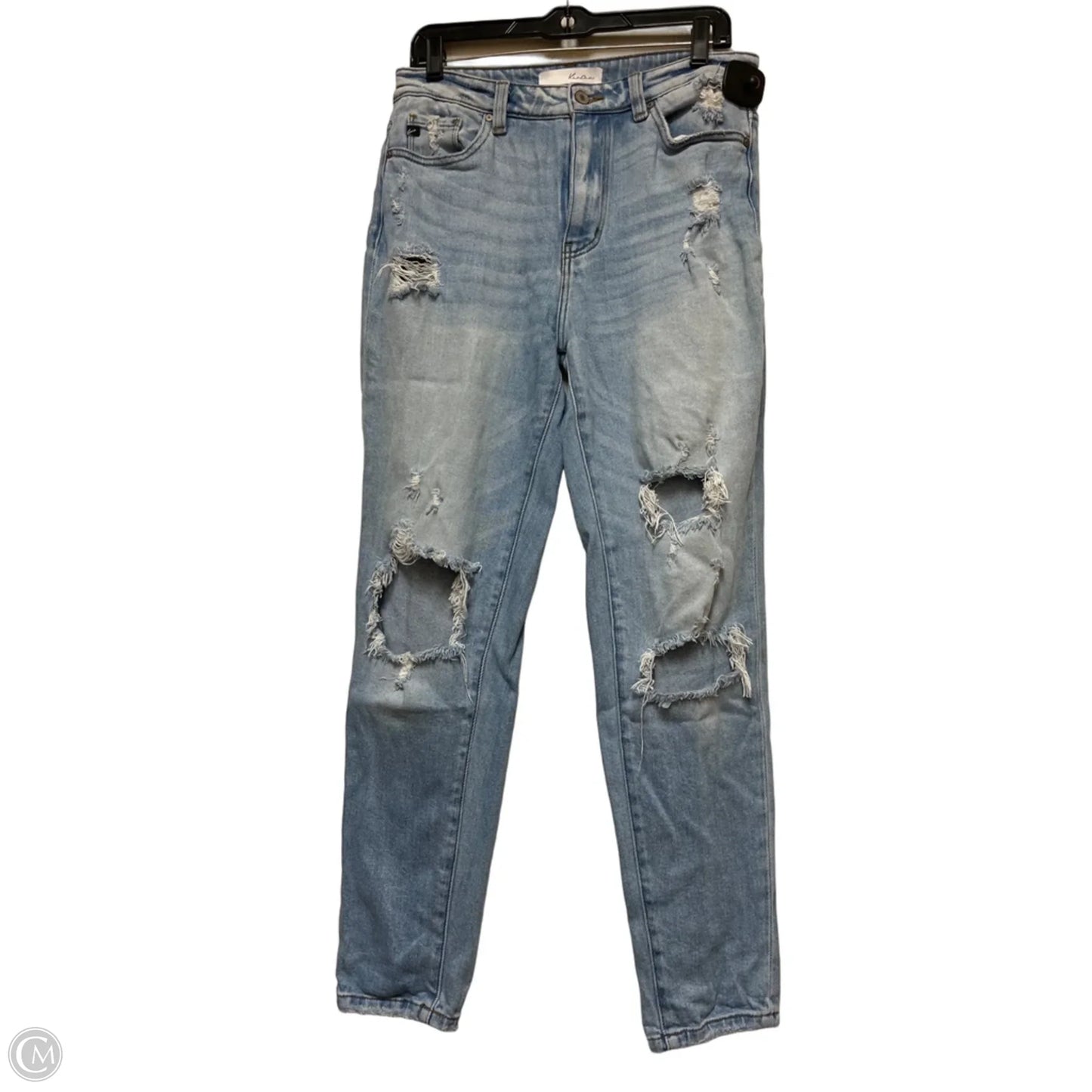 Jeans Straight By Kancan In Blue Denim, Size: 6