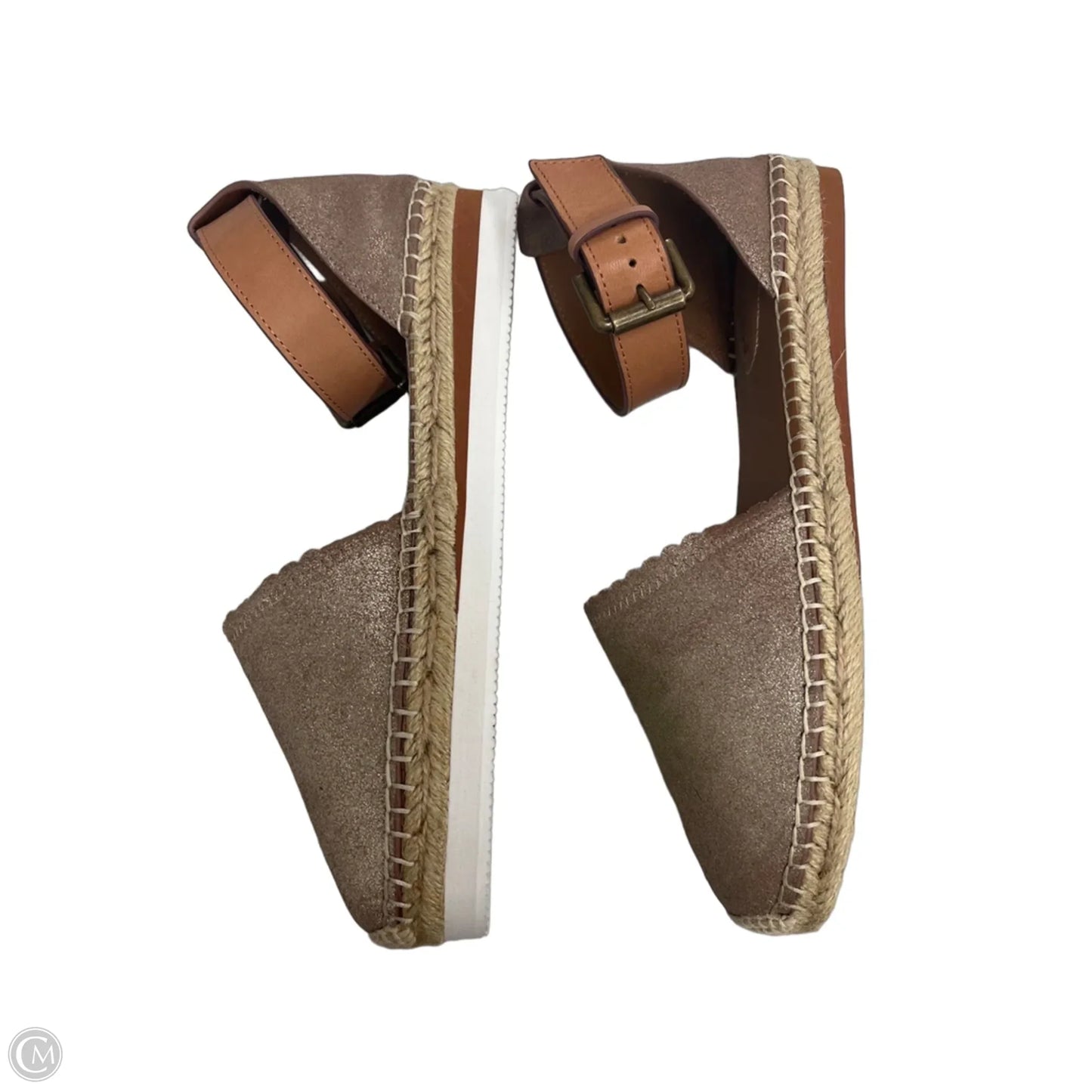 Shoes Designer By See By Chloe In Bronze, Size: 10