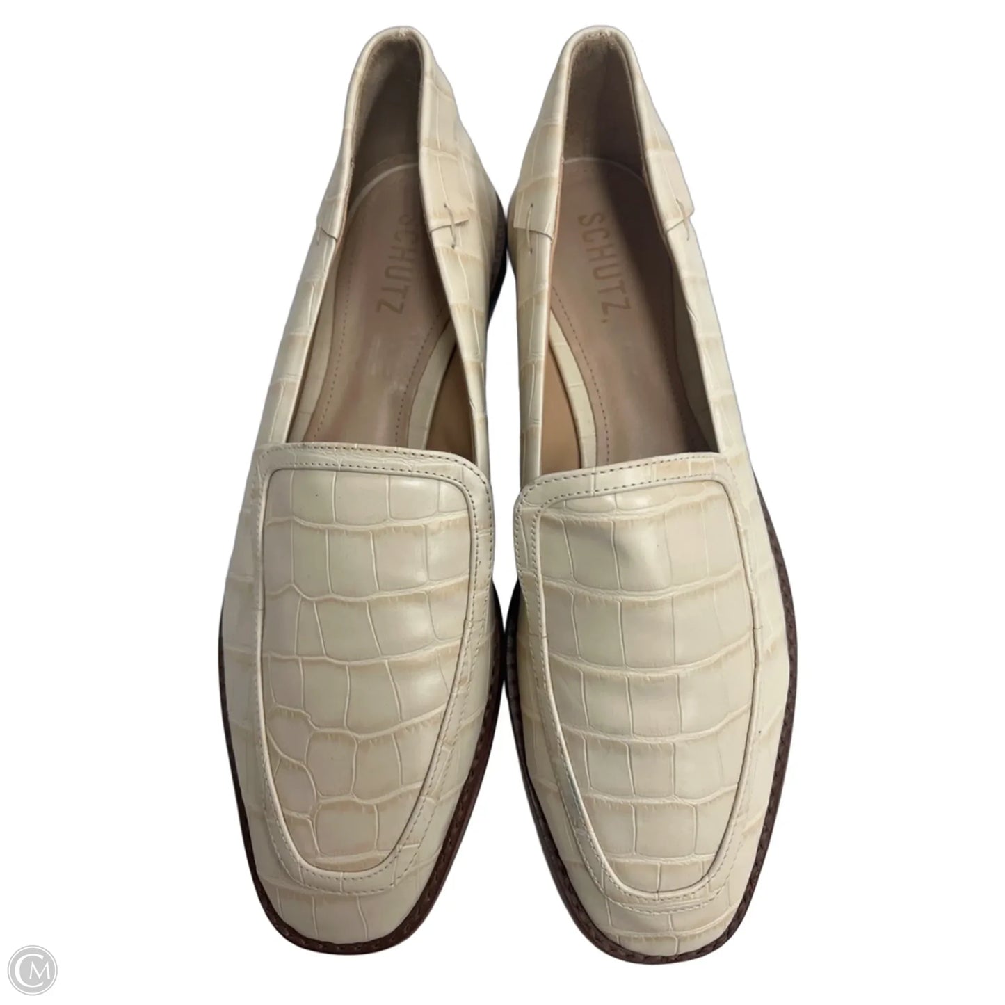 Shoes Flats By Schutz In Cream, Size: 10