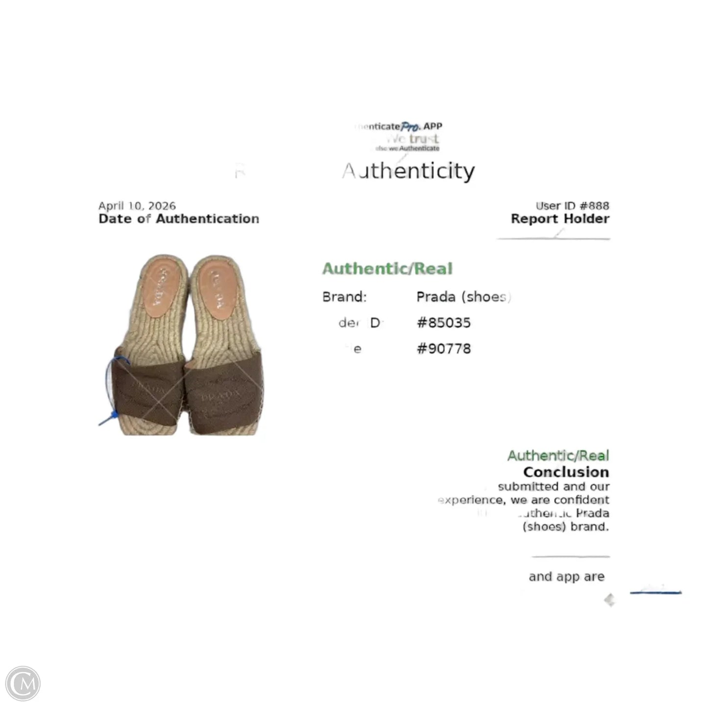 Sandals Luxury Designer By Prada In Brown, Size: 7