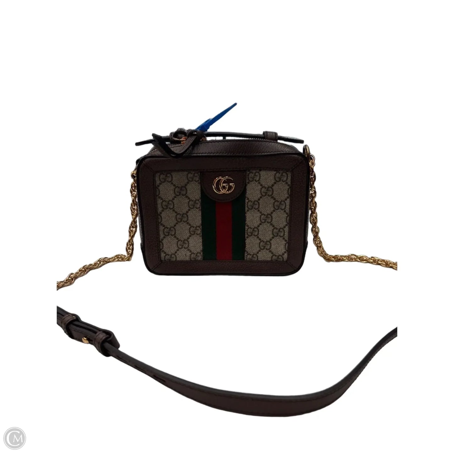 Crossbody Luxury Designer By Gucci, Size: Small