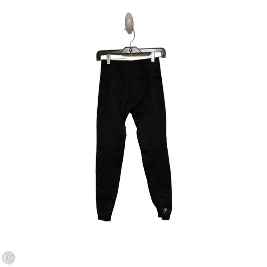 Athletic Leggings By Gym Shark In Black, Size: S