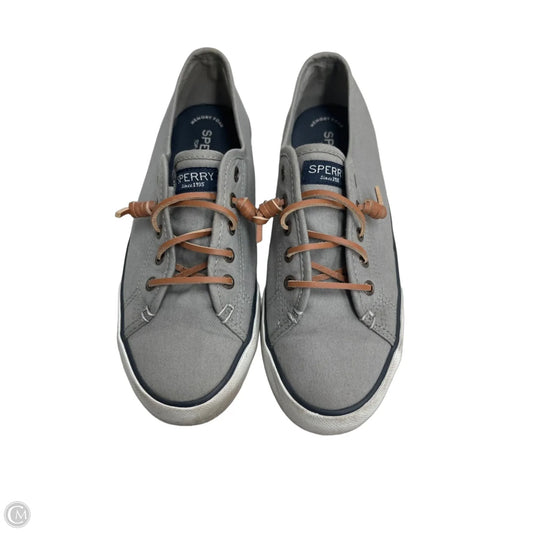Shoes Flats By Sperry In Grey, Size: 7.5